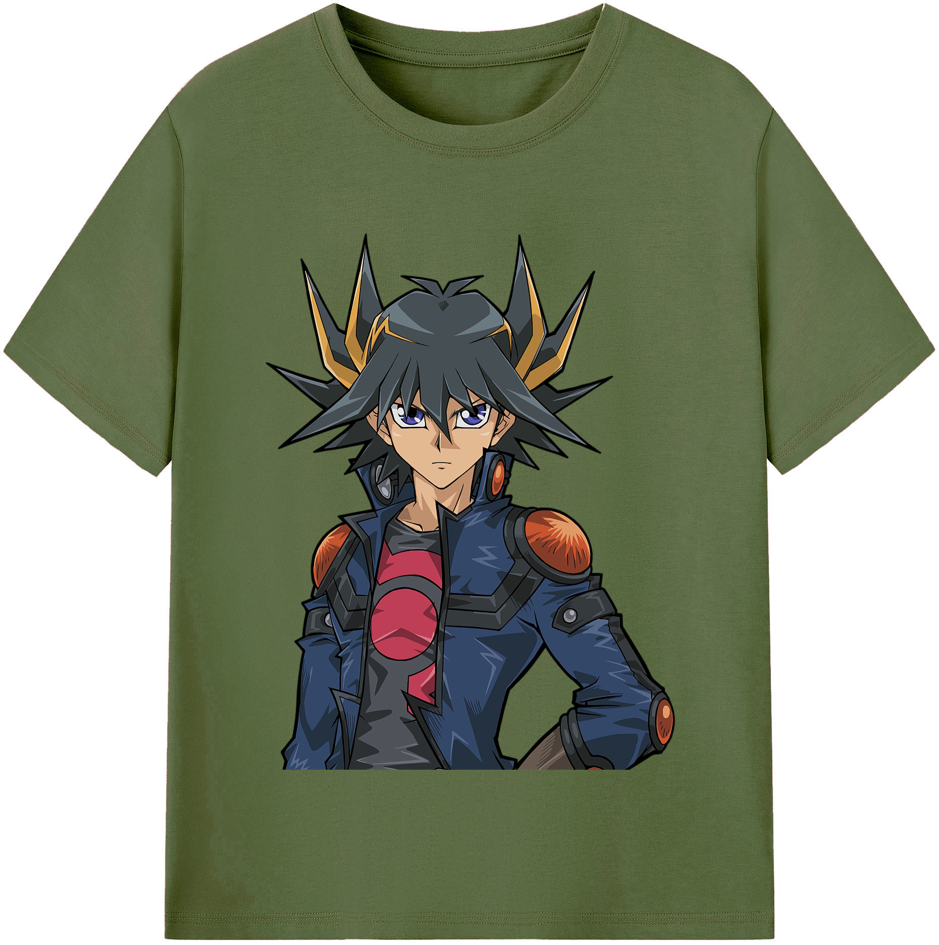 （画像用） 遊☆戯☆王 Yu-Gi-Oh! 綿100％半袖Tシャツ（フロントプリント）